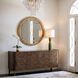 Heart Of Gold 39.5 X 39.5 inch Polished Gold-Plated Mirror