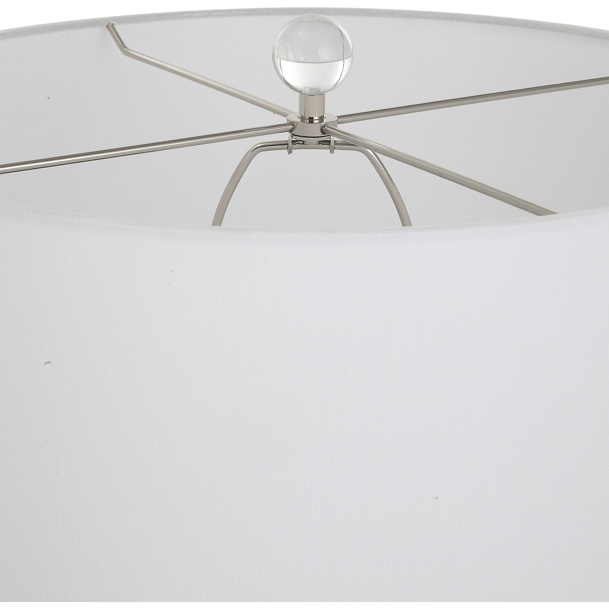 Caralina 29 inch 150.00 watt Mottled Blue-green Glaze and Polished Nickel Table Lamp Portable Light