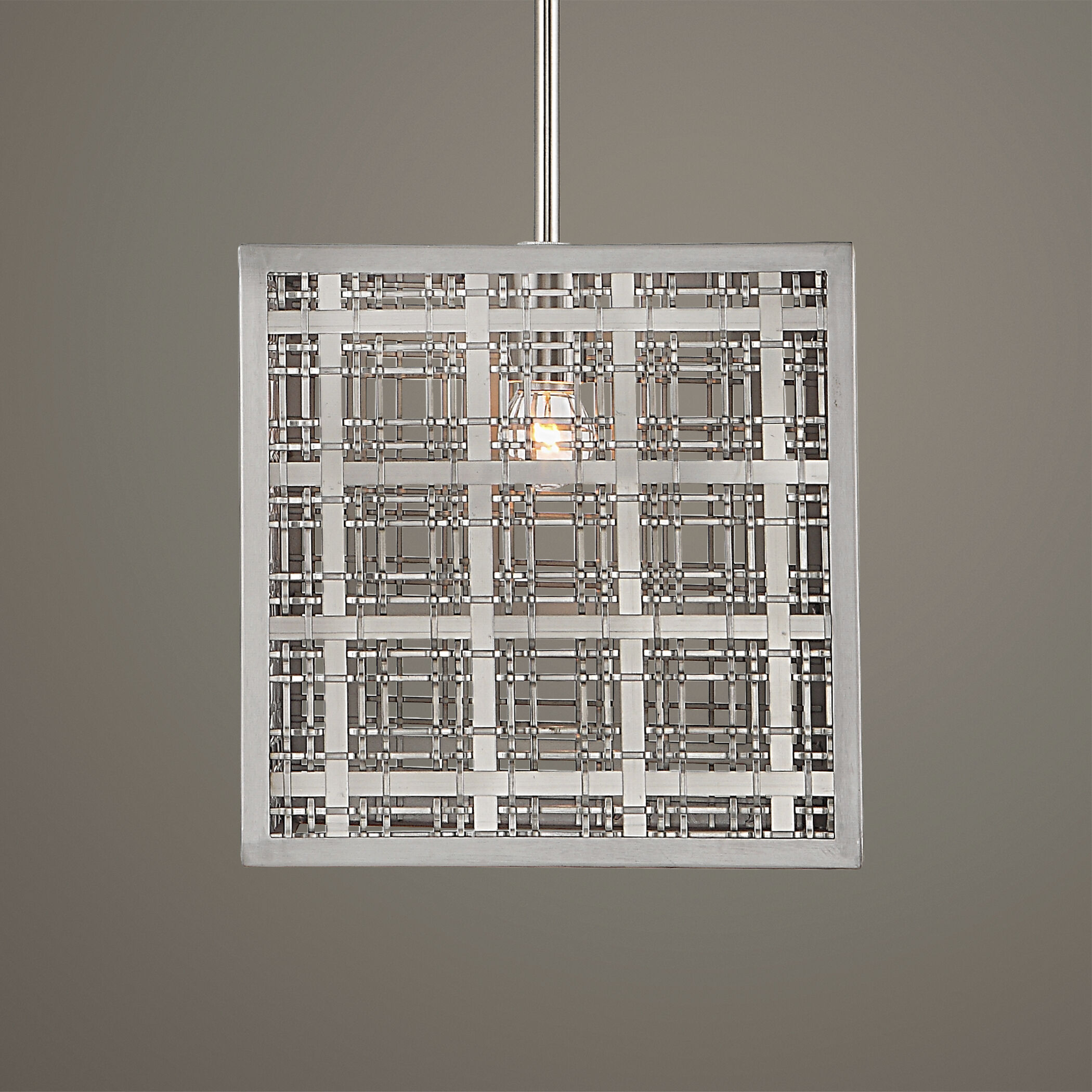 Pendleton 1 Light 10 inch Satin Nickel Pendant Ceiling Light