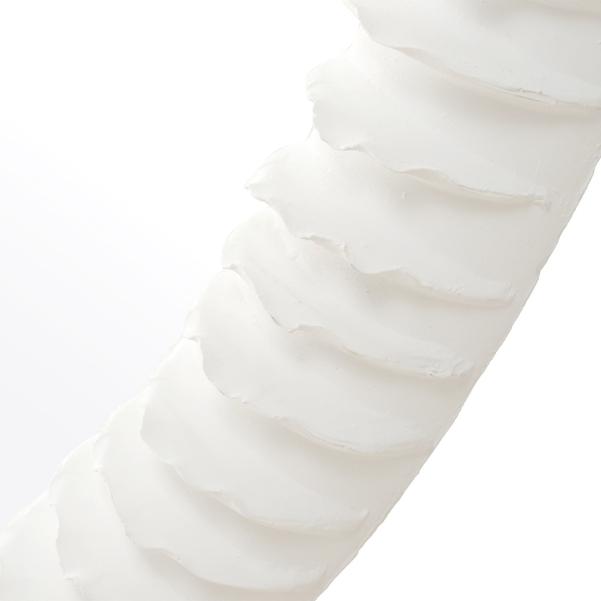 Akiko 35.5 X 35.5 inch Matte White Mirror