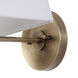 Brambleton 1 Light 10 inch Antique Brass Sconce Wall Light