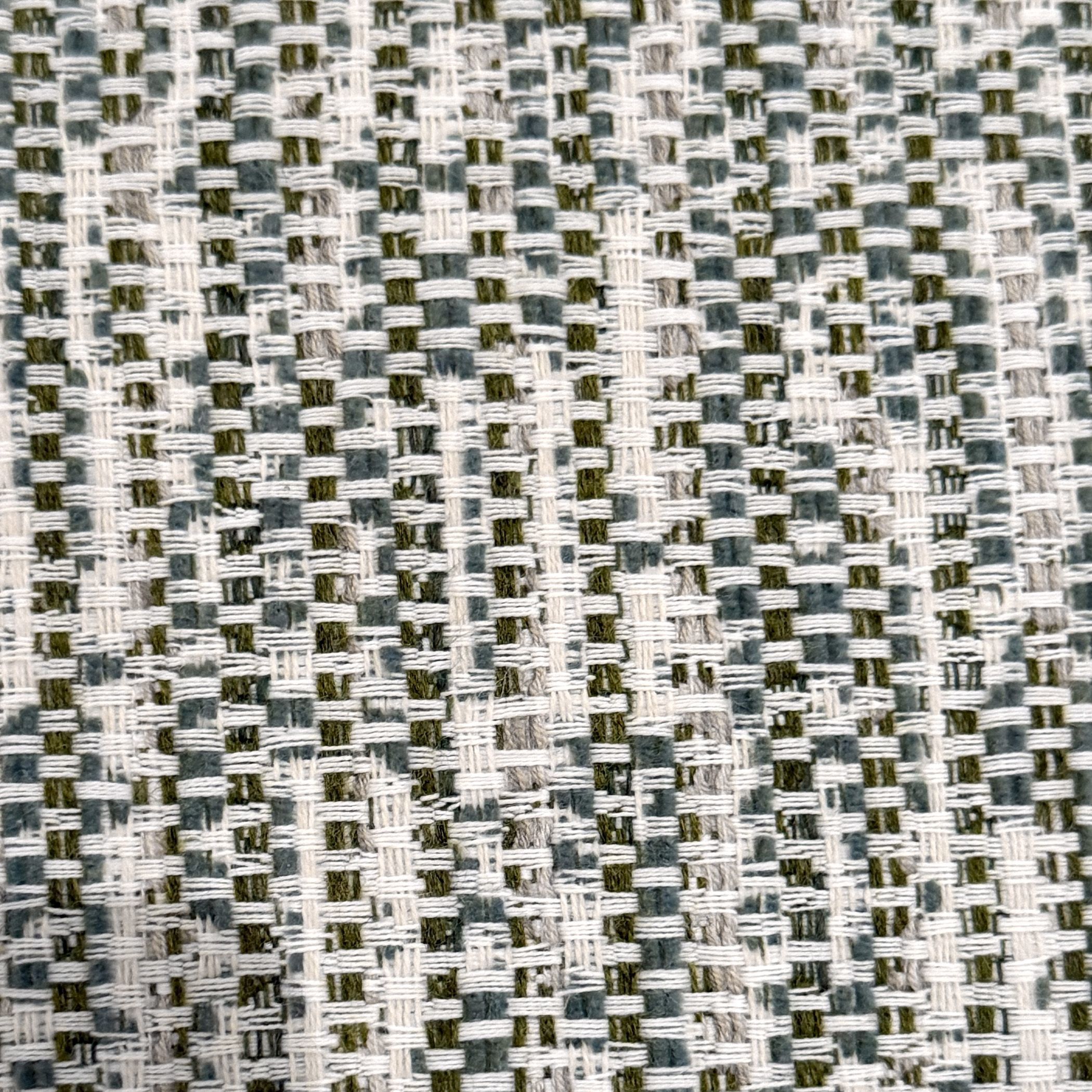 Zenith Juniper and Sea Salt with White Wooden Wall Decor, Set of 9