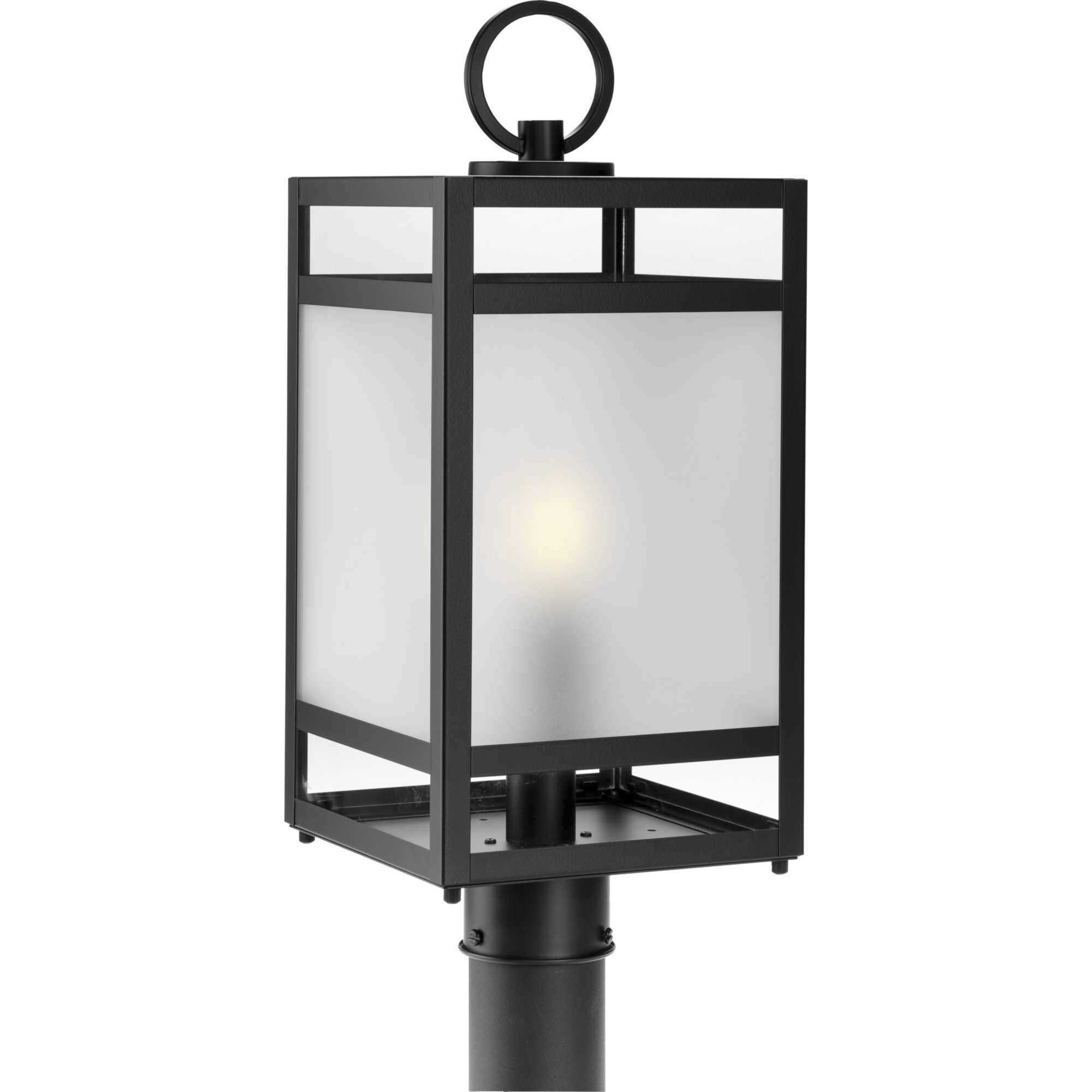 Parrish 1 Light 20.5 inch Matte Black Outdoor Post Light