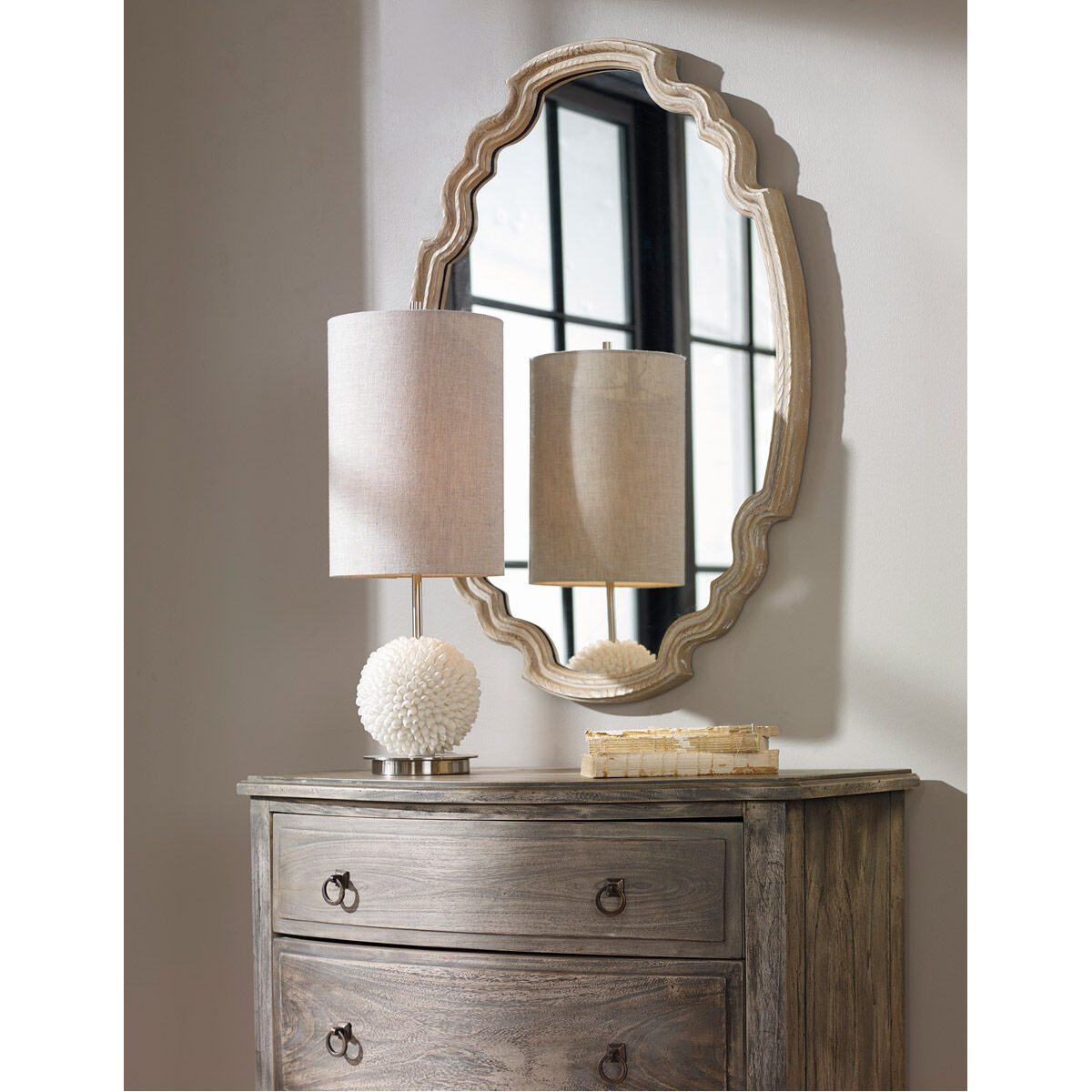 Ludovica 34.88 X 24.12 inch Wall Mirror