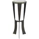 Renaud 24 X 10 inch Glass and Dark Bronze Drink Table