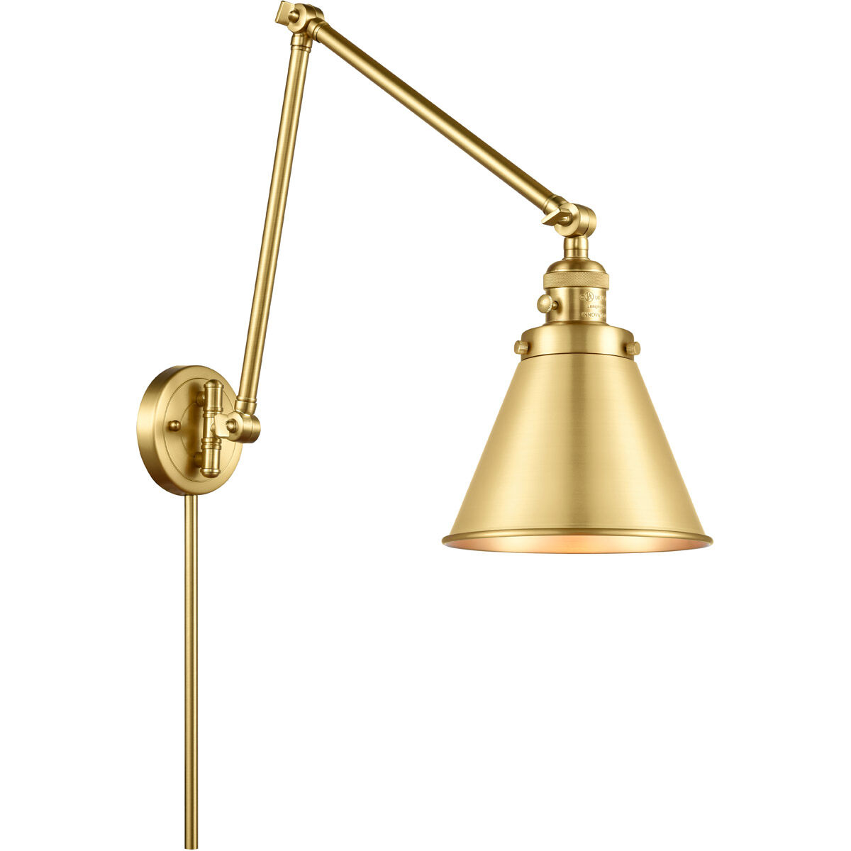 Appalachian 1 Light 8.00 inch Swing Arm Light/Wall Lamp