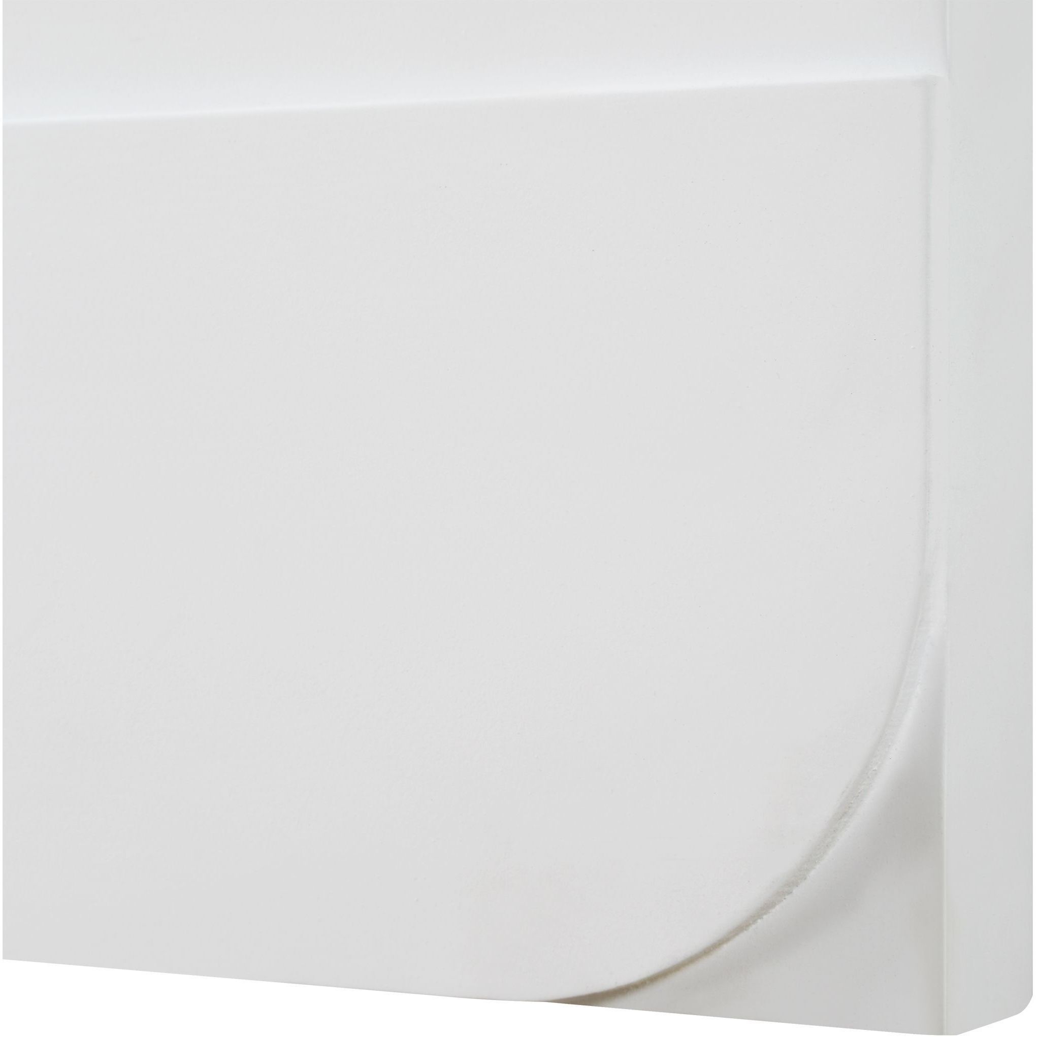 Contours White Wall Decor, Set of 2