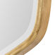 Duronia 36 X 22 inch Antiqued Gold Mirror