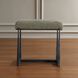Midas Antique Bronze and Moss Toned Polyester Bench, Small