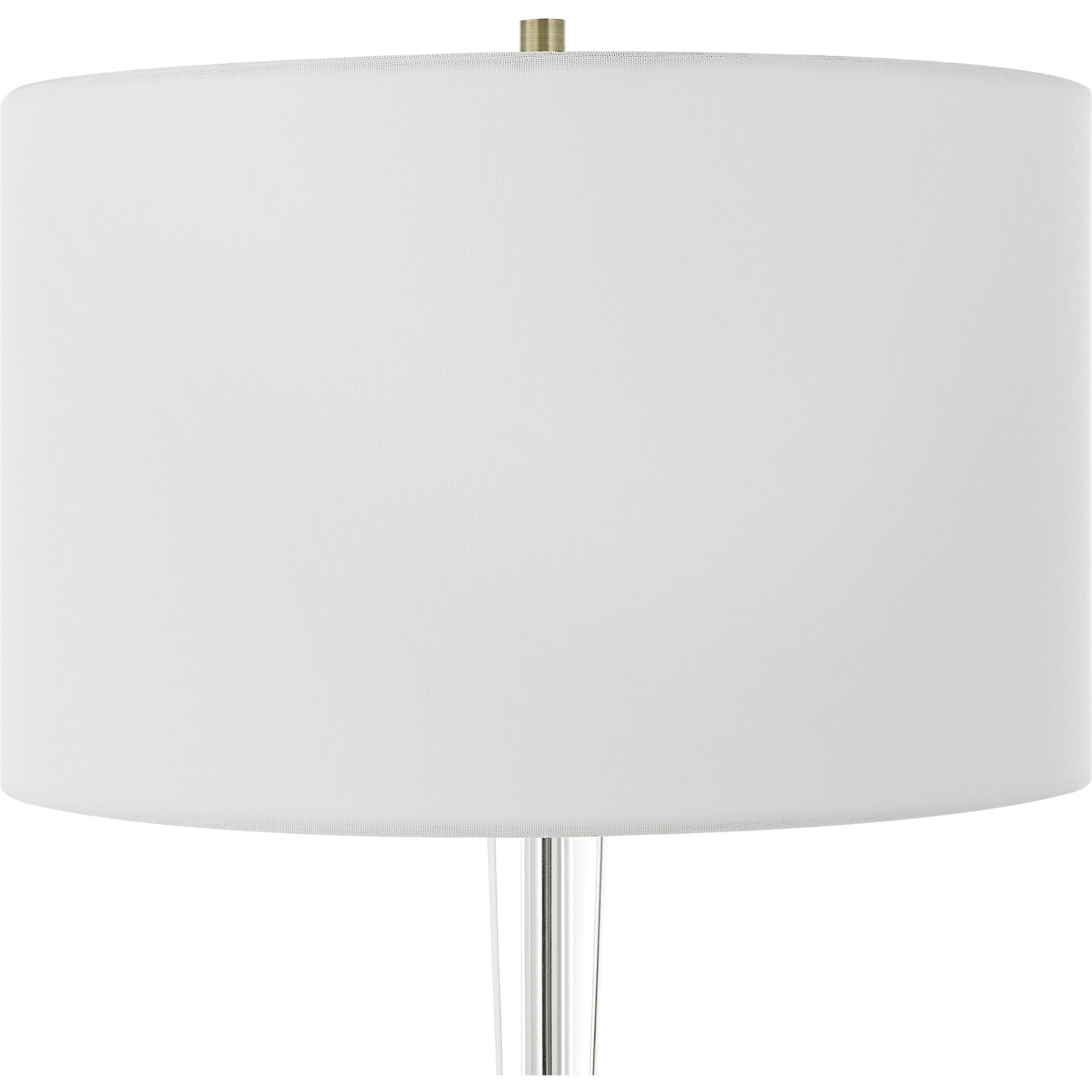 Annily 36.75 inch 150.00 watt Crystal and Antiqued Brass Table Lamp Portable Light