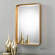 Crofton 30 X 20 inch Antique Gold Wall Mirror