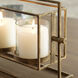 Wenman 17.25 X 8 inch Triple Candleholder