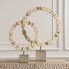 Ivory Fusion 22.75 X 16.5 inch Ring Sculptures, Set of 2