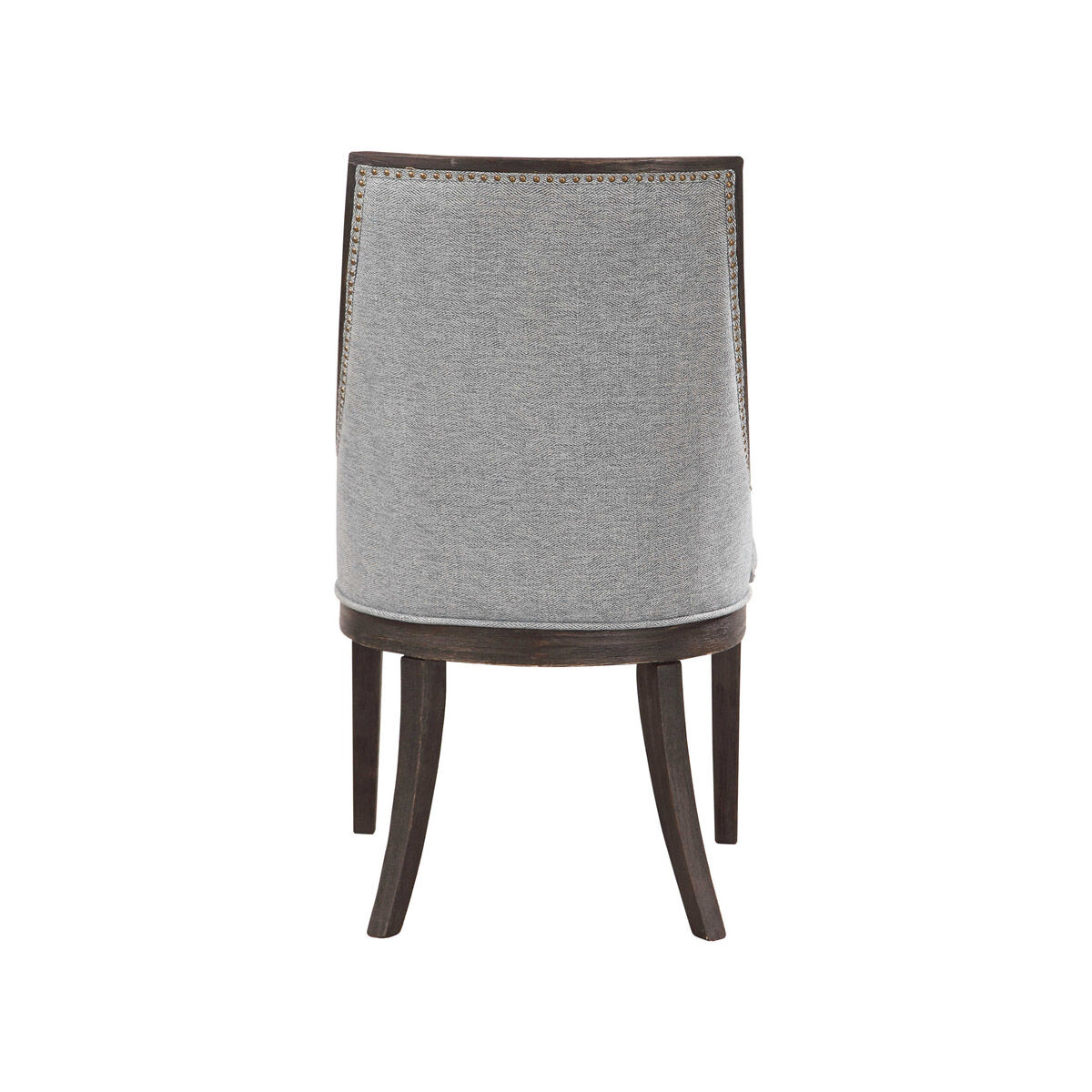 Janis Light Denim and Ebony Stain Accent Chair