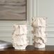 Ripple Crest 14 X 8 inch Vases, Set of 2
