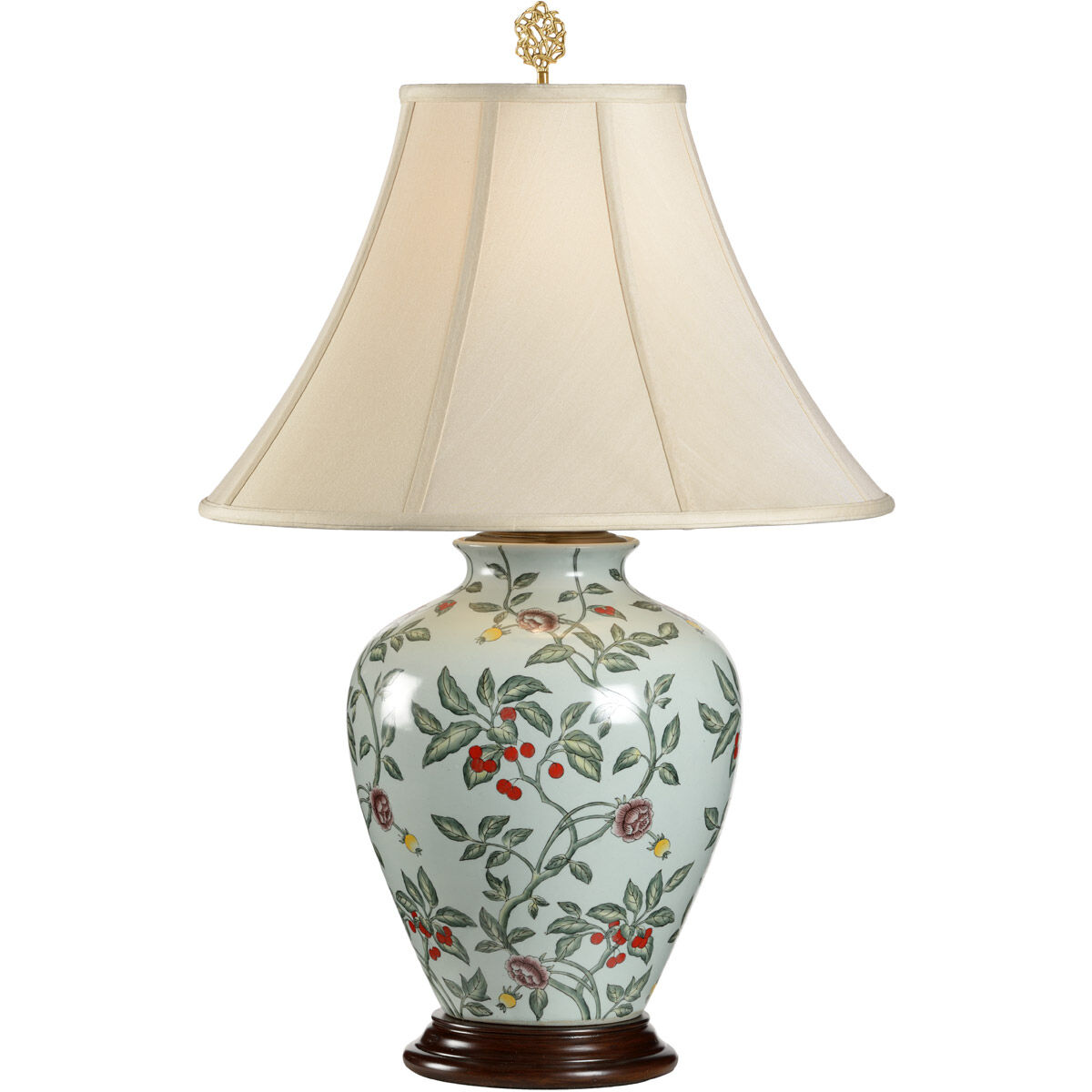 Wildwood 32 inch 100 watt Hand Painted Table Lamp Portable Light