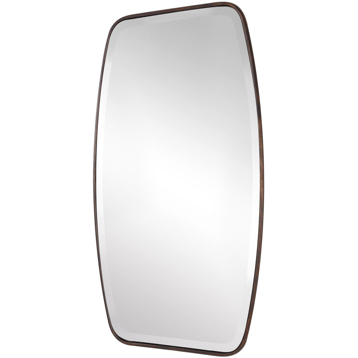 Canillo 36 X 21 inch Distressed Dark Bronze Wall Mirror