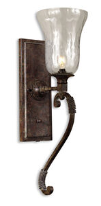 Galeana 1 Light 7 inch Antique Saddle Wall Sconce Wall Light