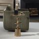 Flight 23.5 X 16 inch Antique Brass Accent Table