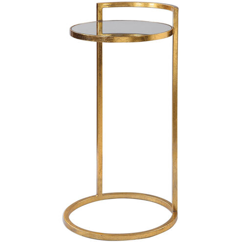 Cailin 26 X 14 inch Bright Gold Leaf Accent Table