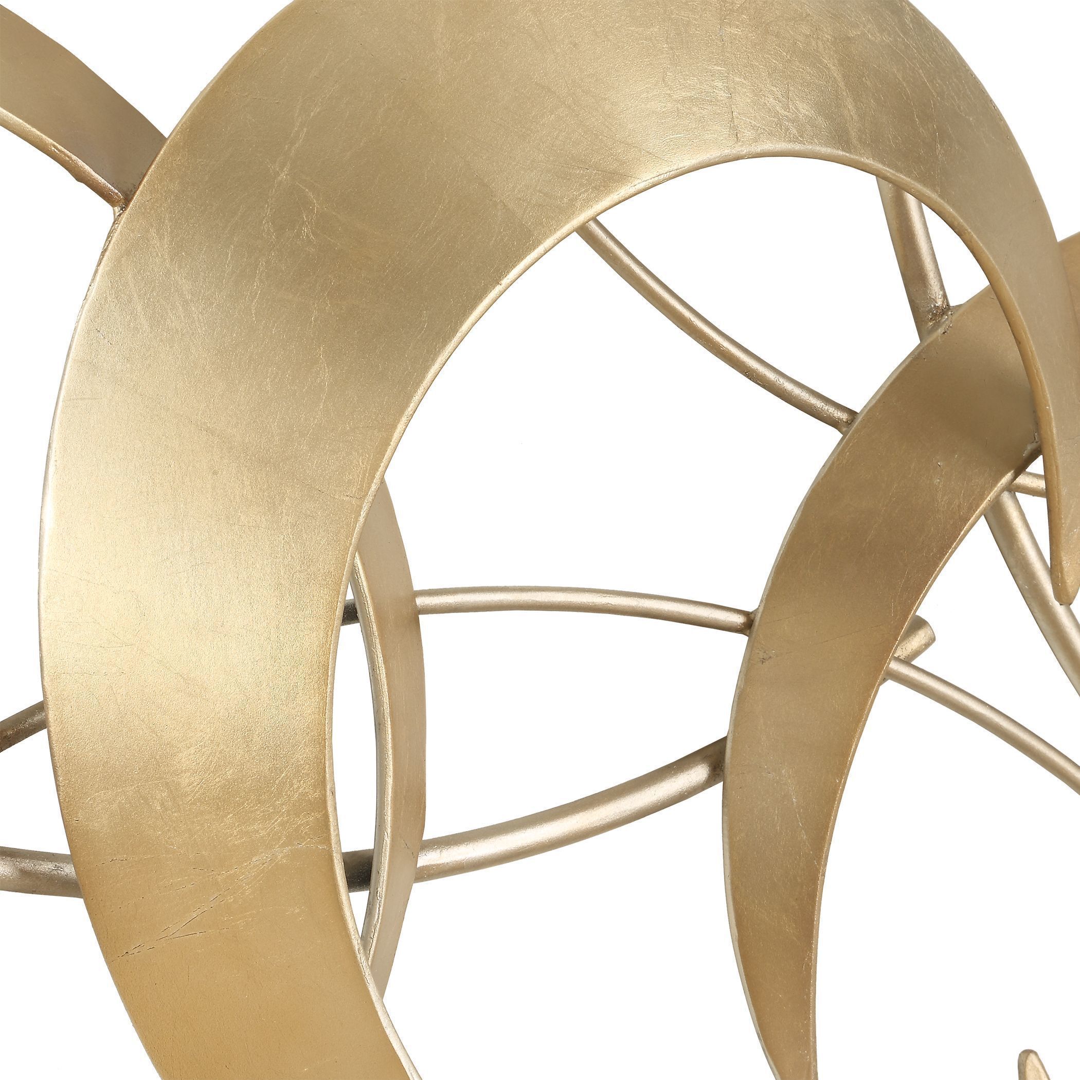 Motivate Antique Gold and Warm Silver Wall Art