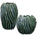 Veridian Ridge 15 X 9.5 inch Indoor-Outdoor Vases, Set of 2