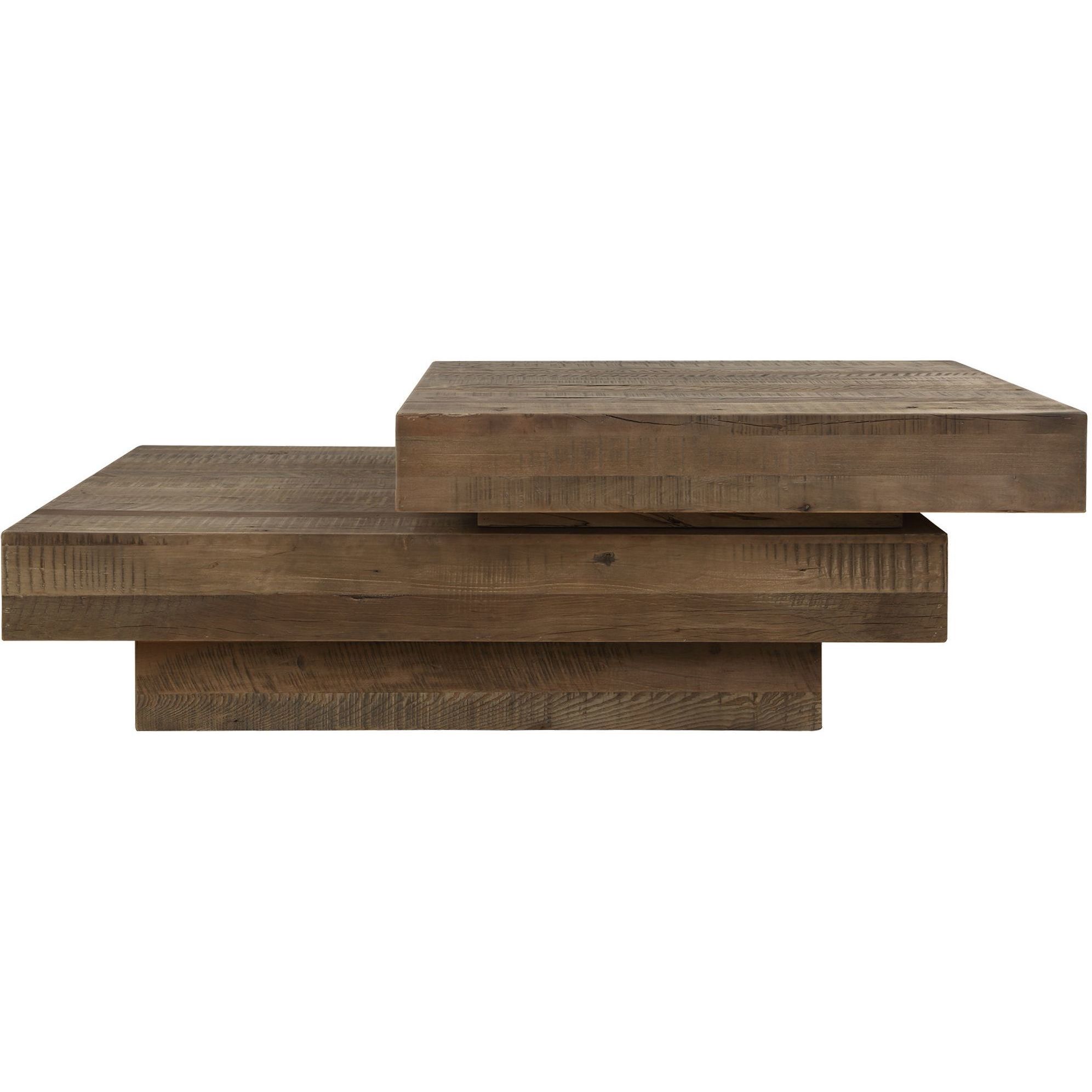 Rustic Planes 57 X 19.5 inch Reclaimed Oak Coffee Table