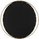 Rhodes 36 X 36 inch Antiqued Metallic Gold Leaf Mirror
