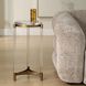 Pereira 24.88 X 13.13 inch Bronze and Clear Acrylic Accent Table