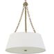 Andalucia 4 Light 24 inch Matte Brushed Gold Pendant Ceiling Light