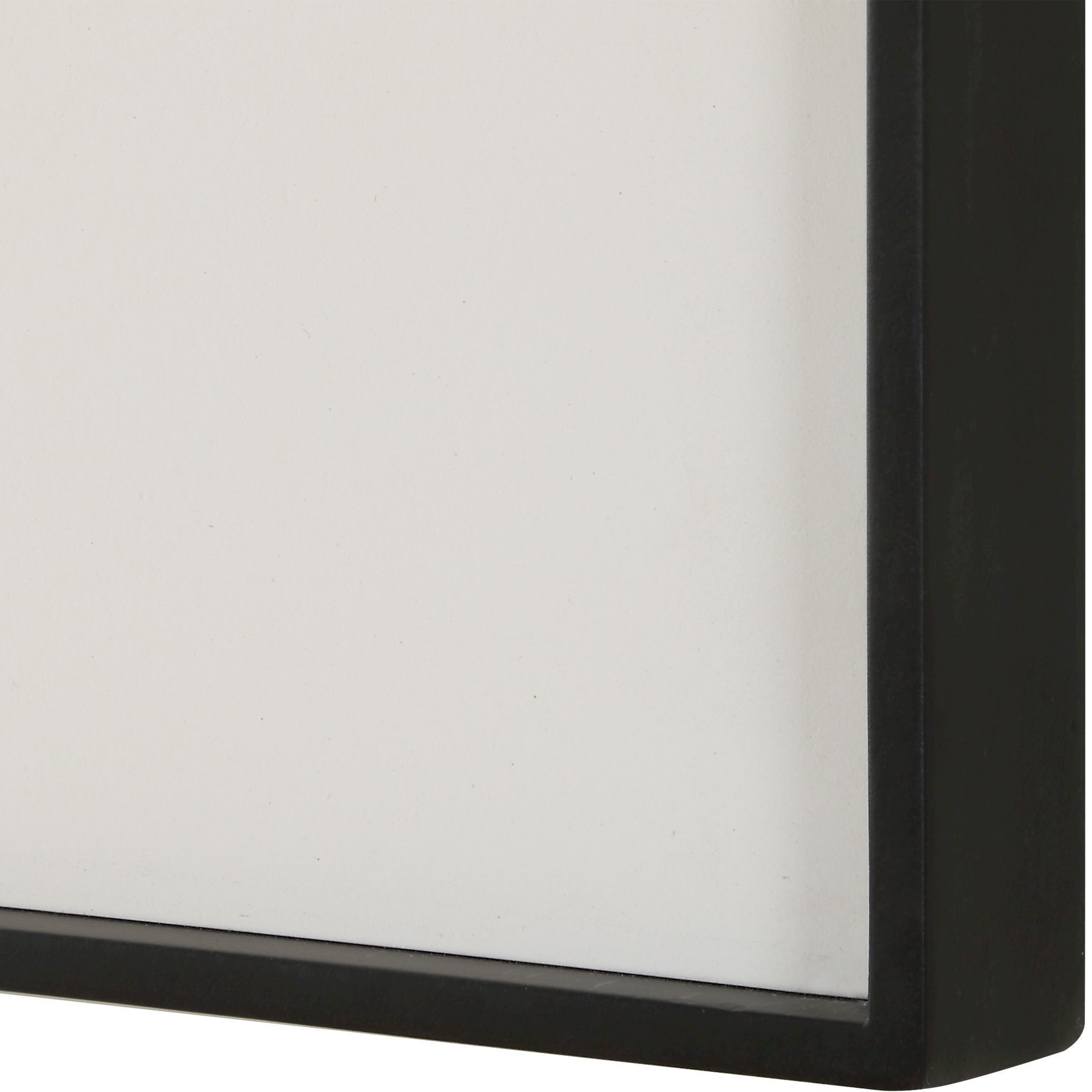 Joel Grey and White and Walnut Wall Art, Set of 2