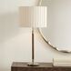 Iliana 30 inch 150 watt Dark Walnut and Antique Brass Table Lamp Portable Light