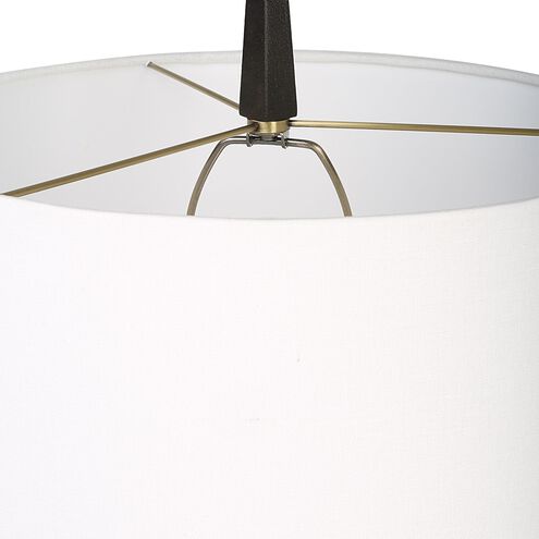 Counteract 35 inch 150.00 watt Aged Black Table Lamp Portable Light