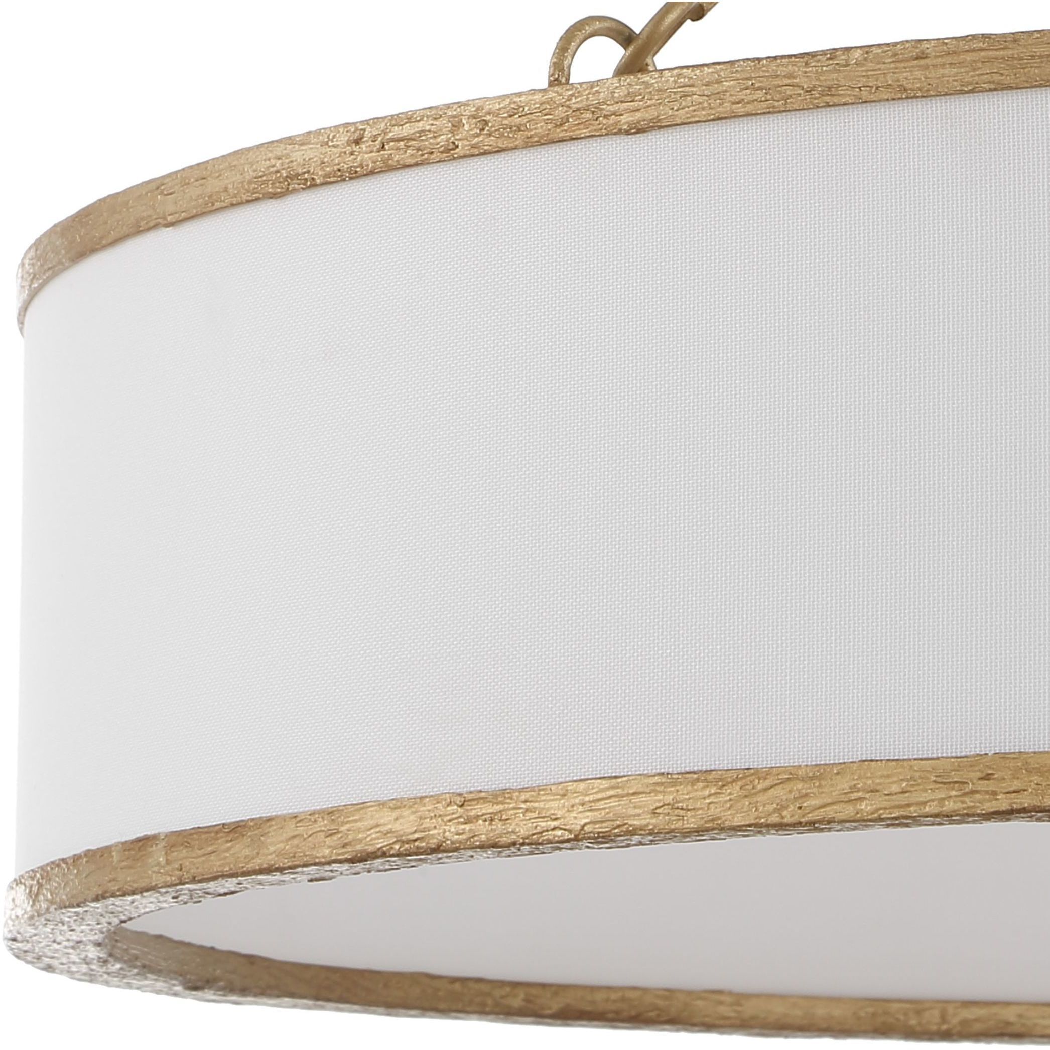 Algiers 8 Light 30 inch Textured Soft Gold Pendant Ceiling Light
