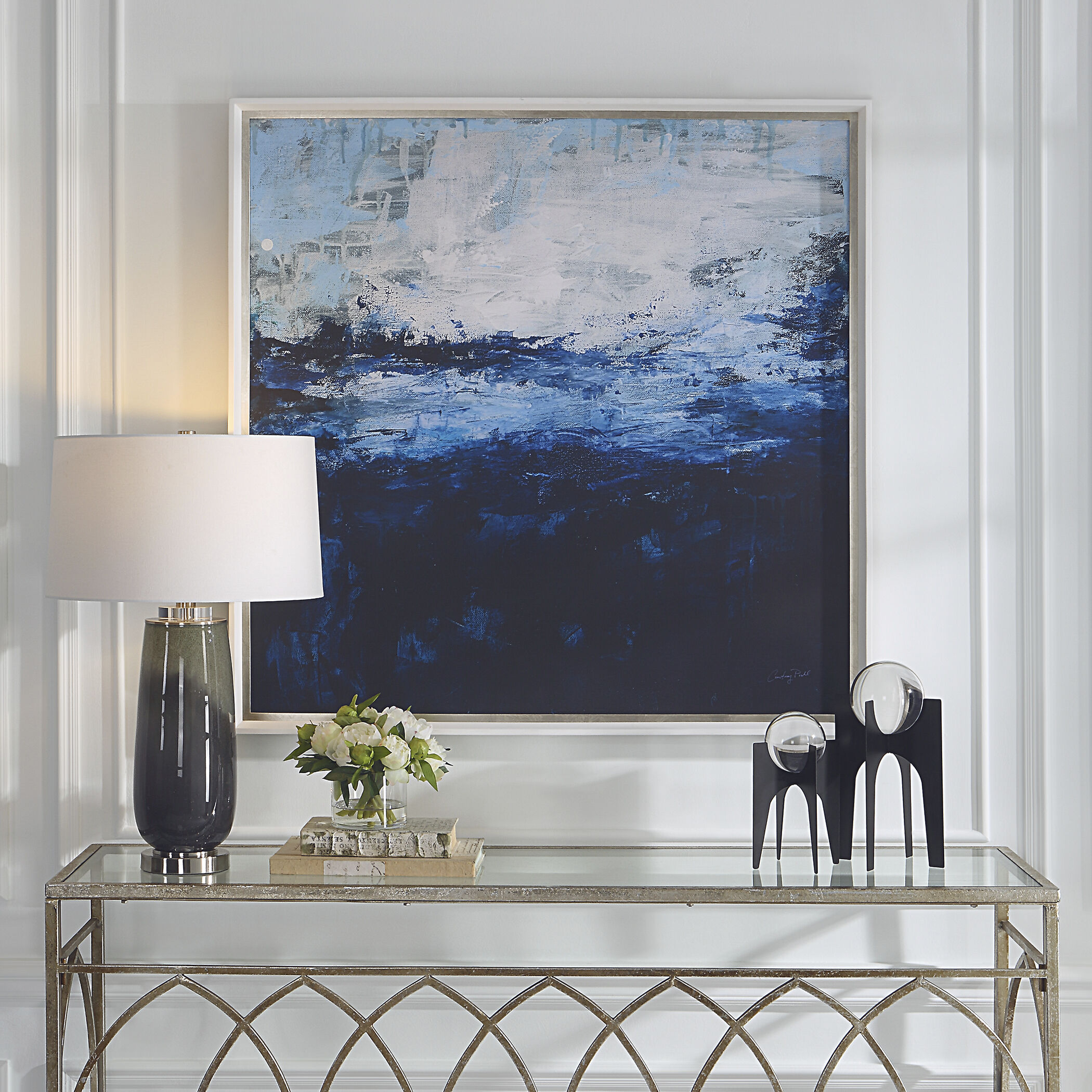 Escape 42 X 42 inch Framed Print