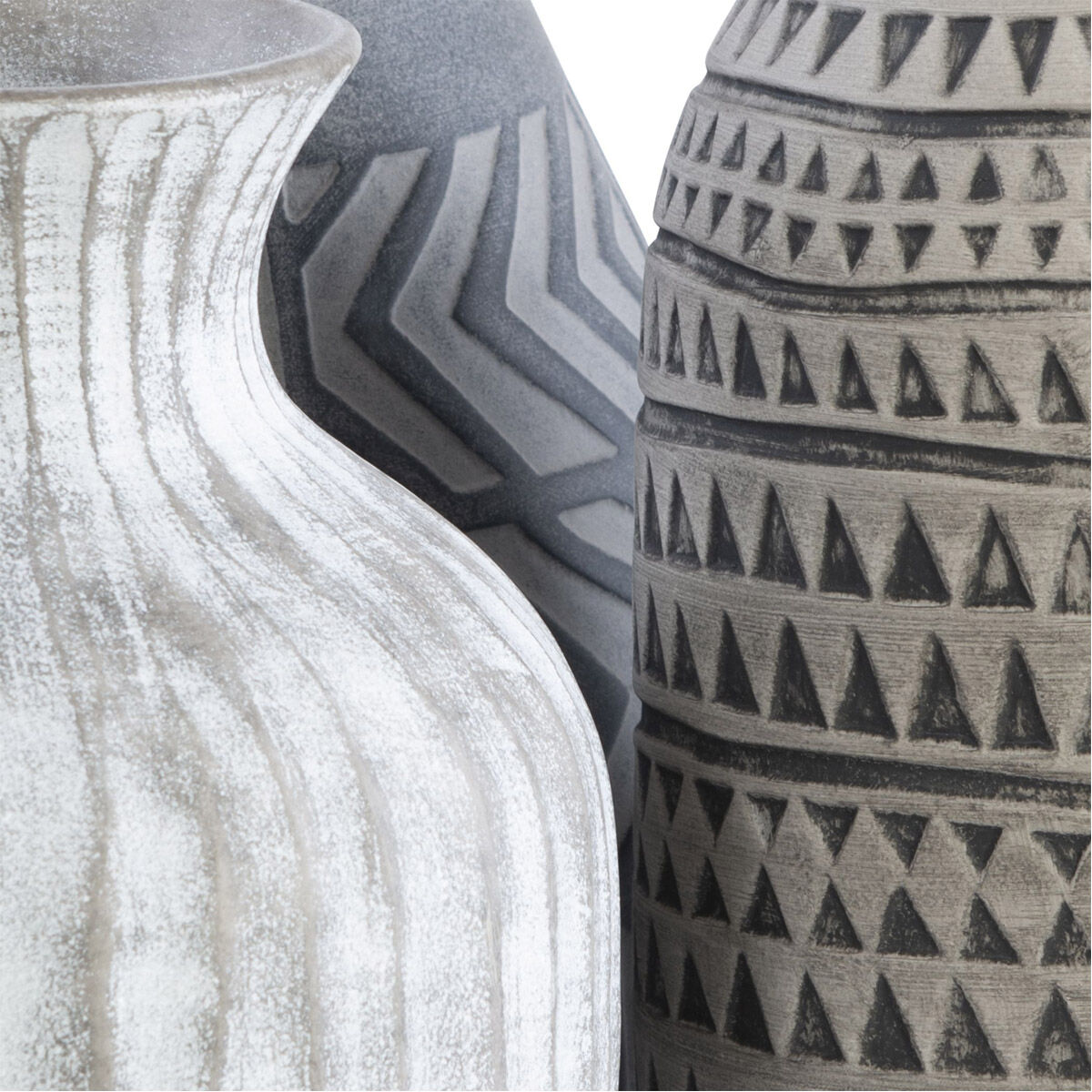 Natchez 18 X 7 inch Vases, Set of 3