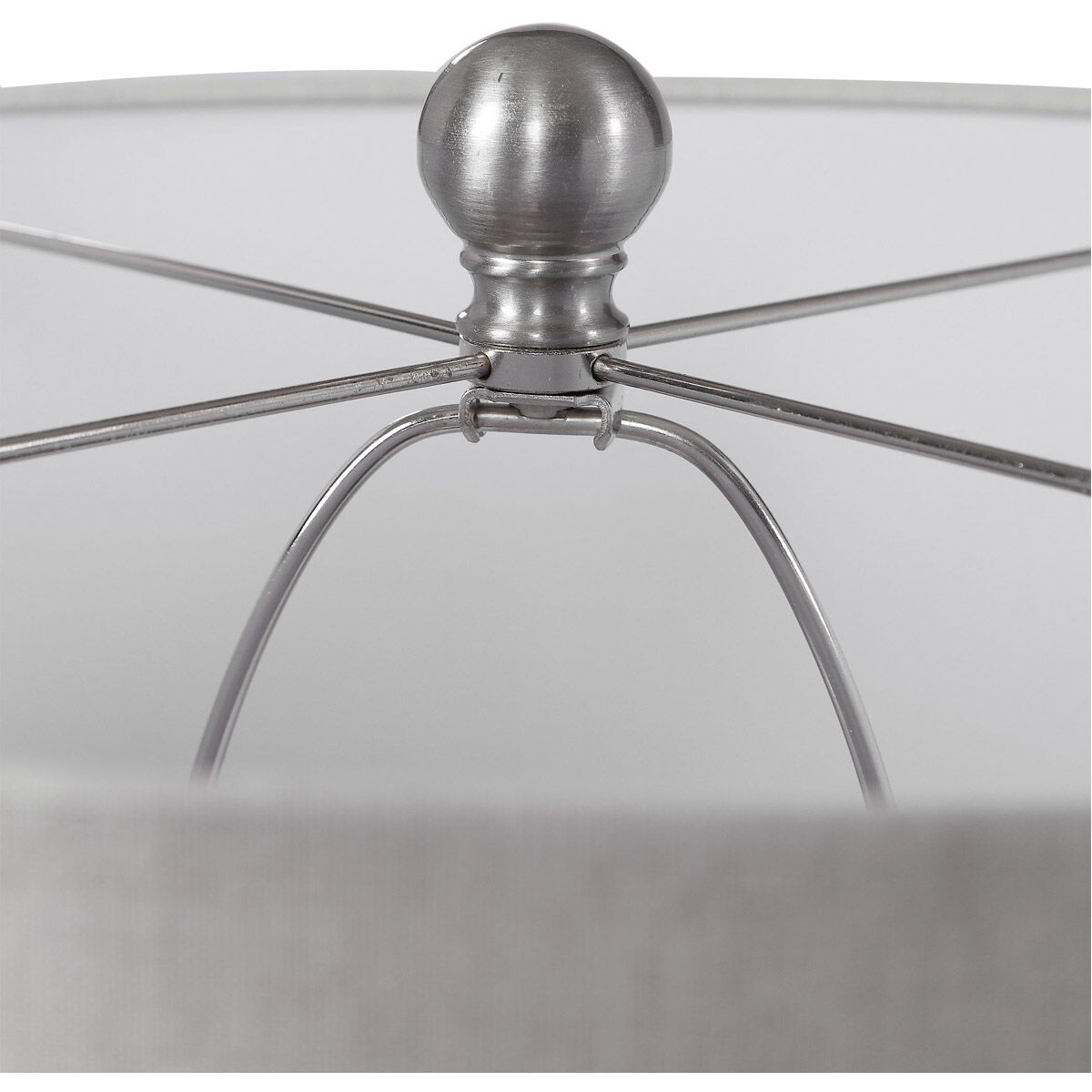 Felipe 30 inch 150 watt Gray Table Lamp Portable Light