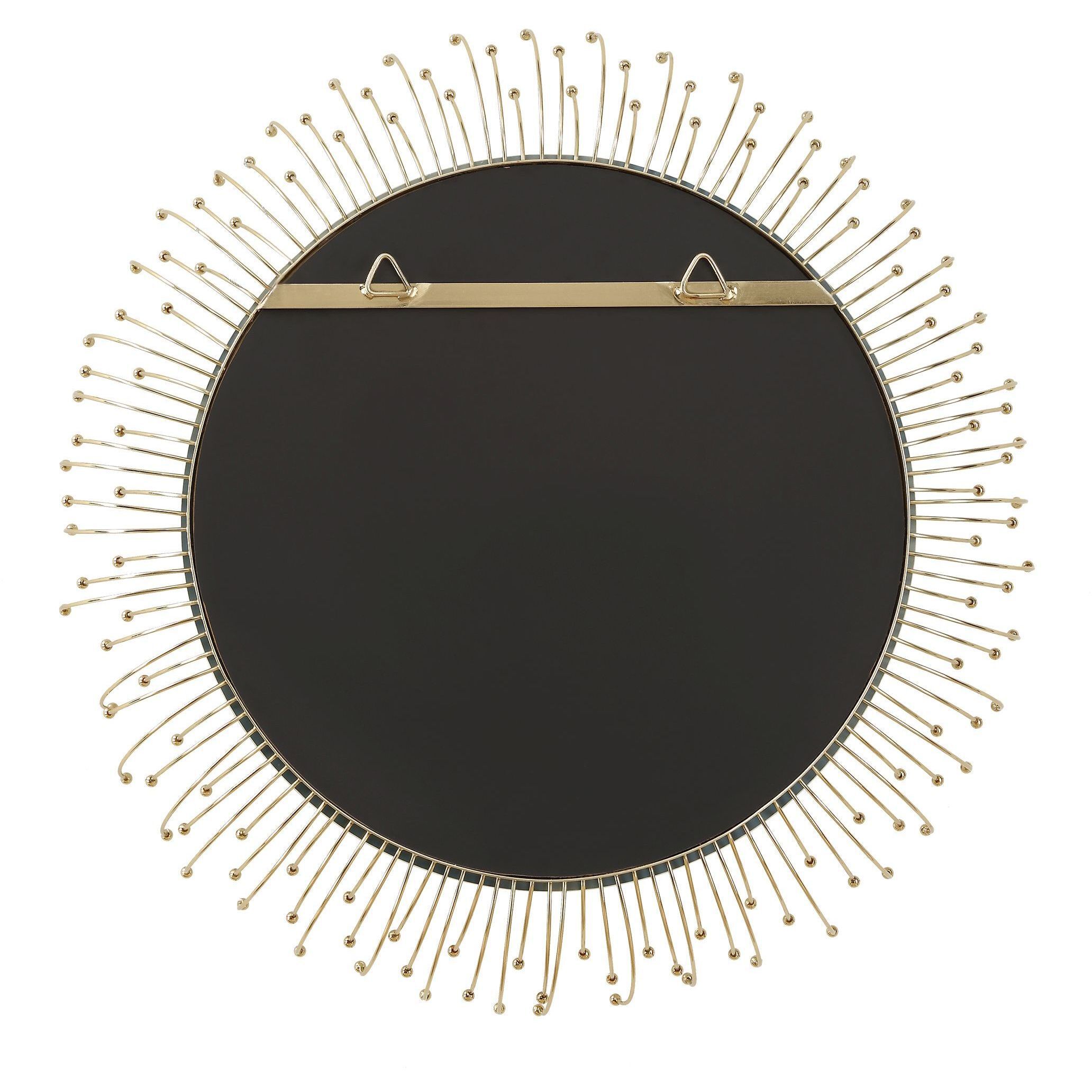 Aga 31 X 31 inch Plated Gold Mirror