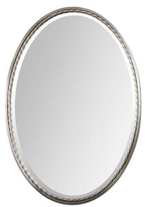 Casalina 32 X 22 inch Nickel Wall Mirror