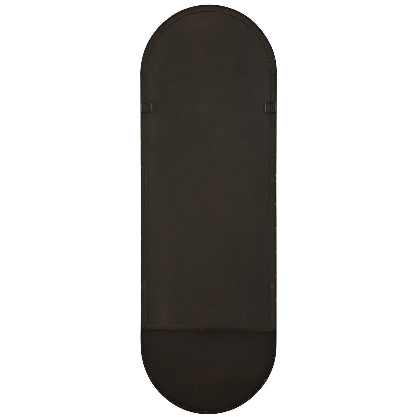 Russo 59 X 19.88 inch Travertine and Golden Bronze Mirror