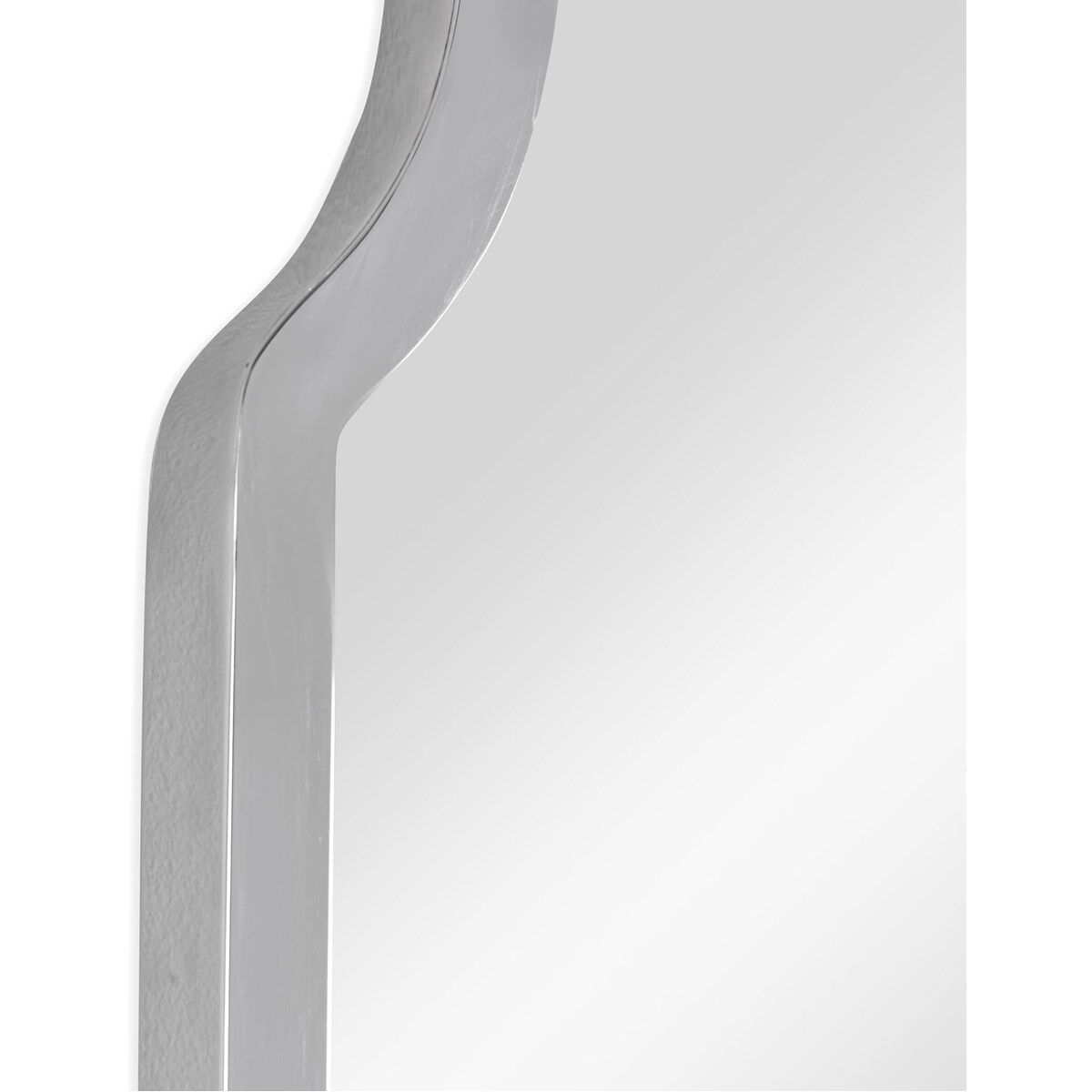 Brayden 43 X 26 inch Polished Nickel Wall Mirror