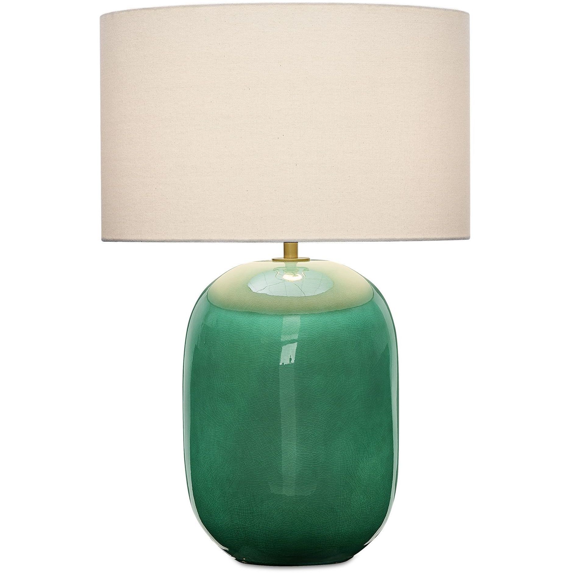 Hollis 28.25 inch 150 watt Teal Glaze and Antique Gold Table Lamp Portable Light