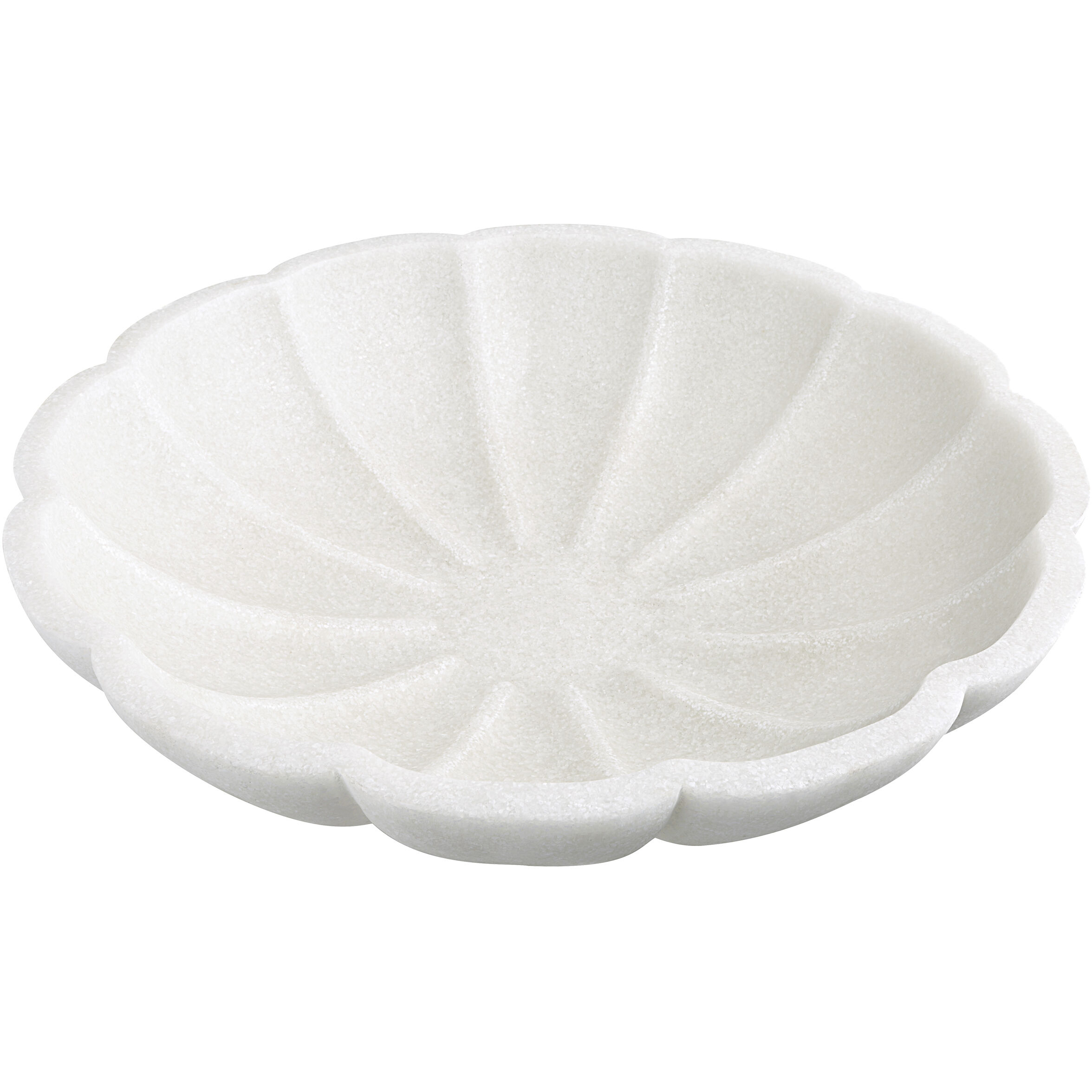 Petal 17 X 4 inch Ricestone Bowl
