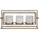 Wenman 17.25 X 8 inch Triple Candleholder