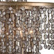 Valka 6 Light 19.25 inch Silver Swedish Iron Chandelier Ceiling Light