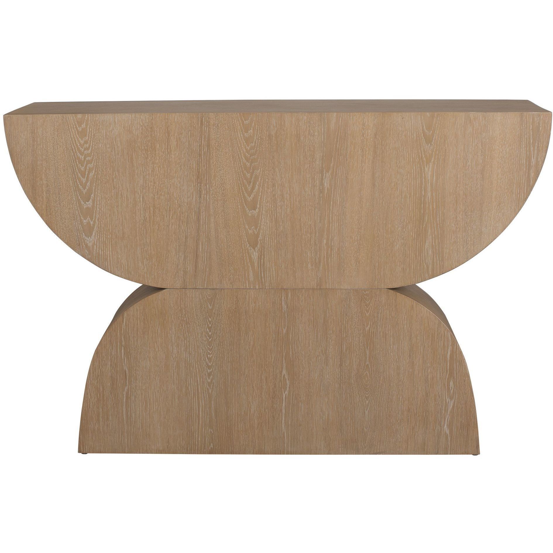 Ciano 52 inch Natural Oak Console Table