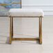 Midas Antique Gold and Driftwood Bench, Small