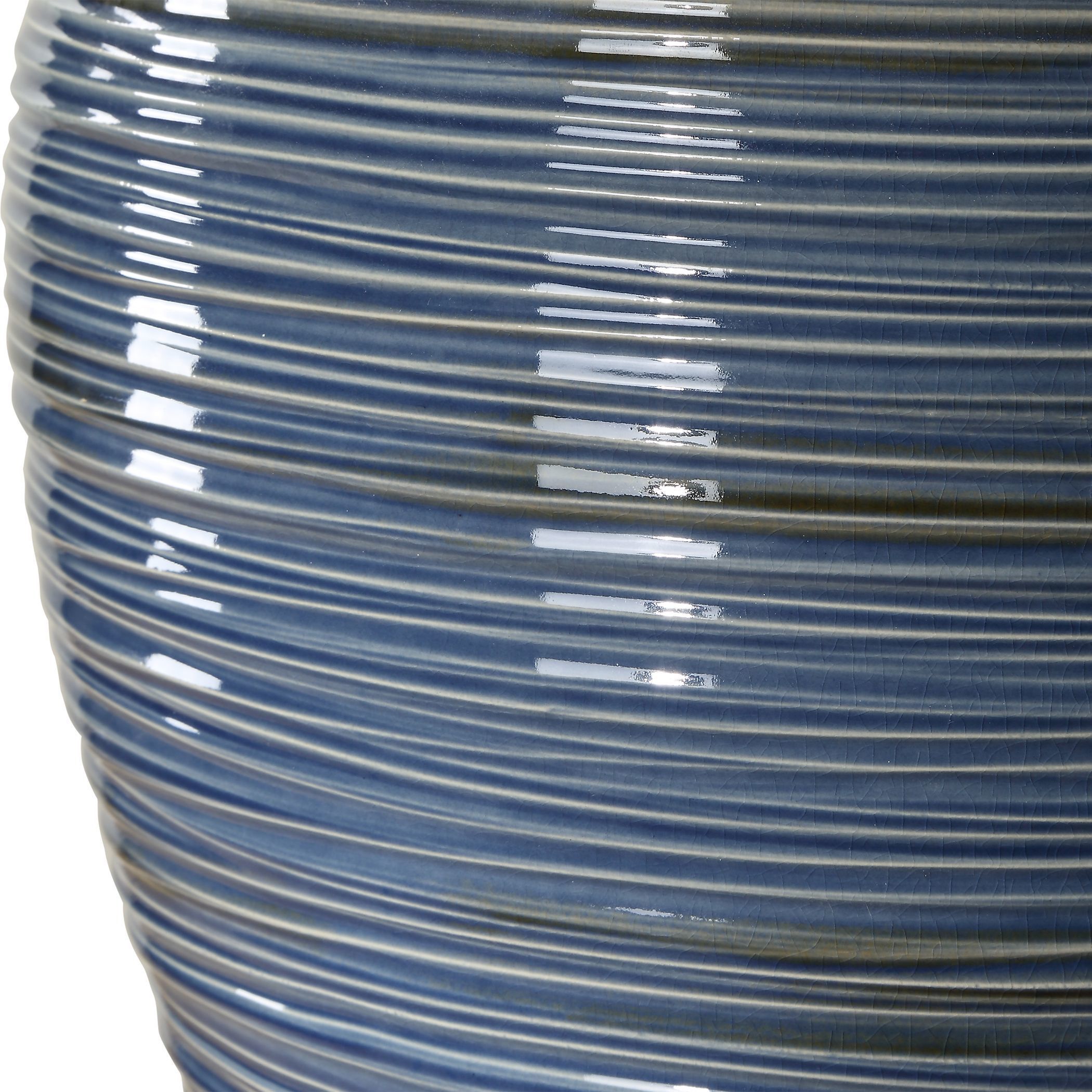 Moher 26 inch 150.00 watt Glossy Blue Glaze and Brass Table Lamp Portable Light