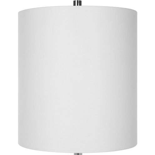 Sceptre 35.5 inch 150.00 watt Crystal and Polished Nickel Buffet Lamp Portable Light