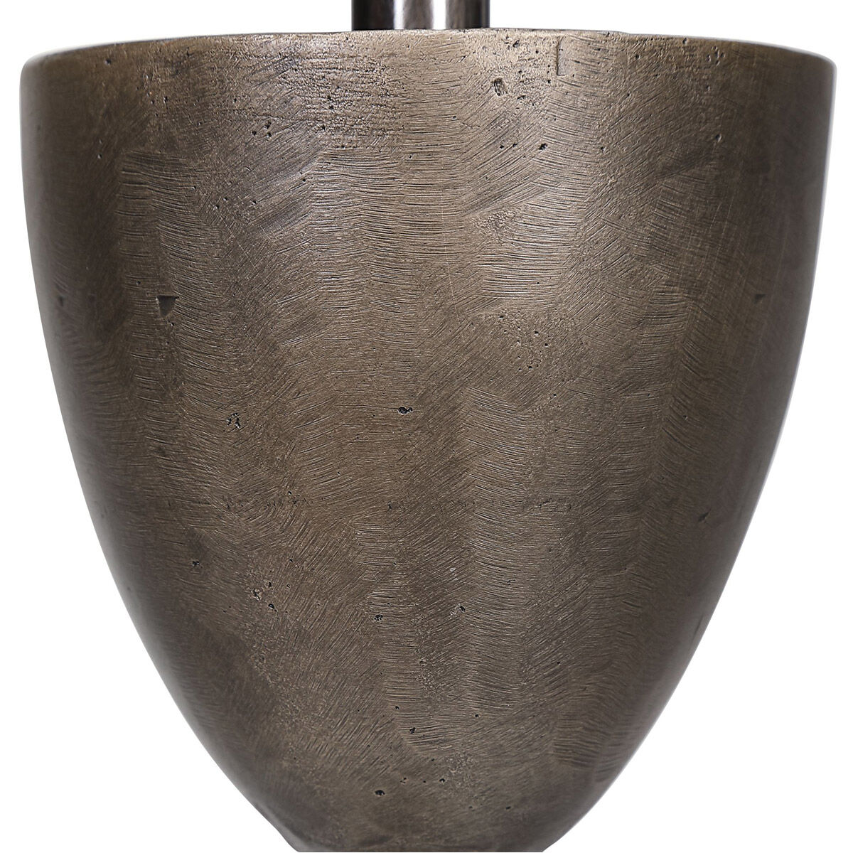 Waller 36 inch 150.00 watt Old Iron with Brushed Nickel Details Table Lamp Portable Light